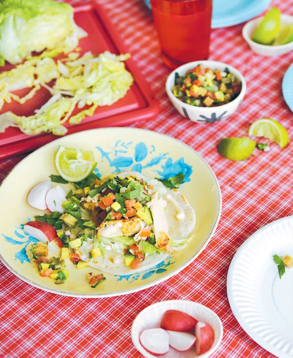 Chicken tacos